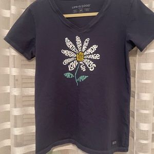 Life is Good Crusher T-shirt